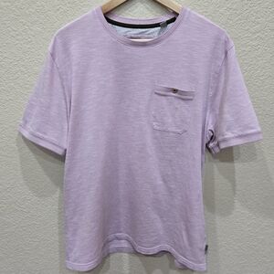Ted Baker Lilac Tee with Pocket Detail